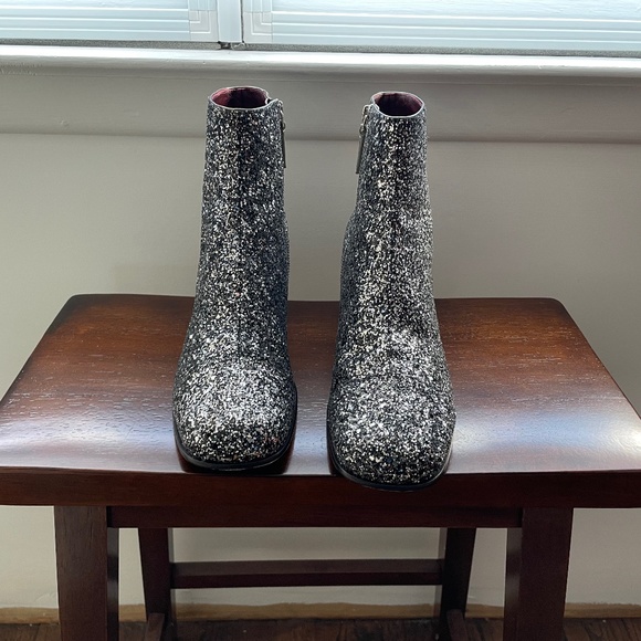 Marc Jacobs size 40 Sparkle Ankle Boots - Picture 2 of 7